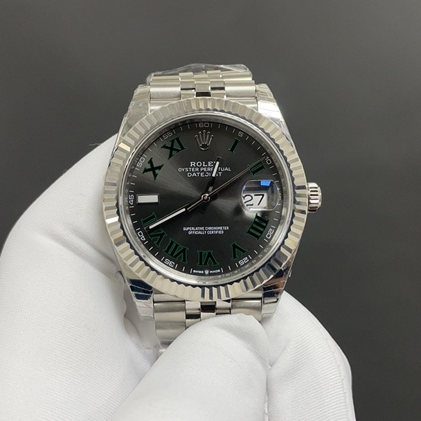 Rolex Datejust Series Green Dial