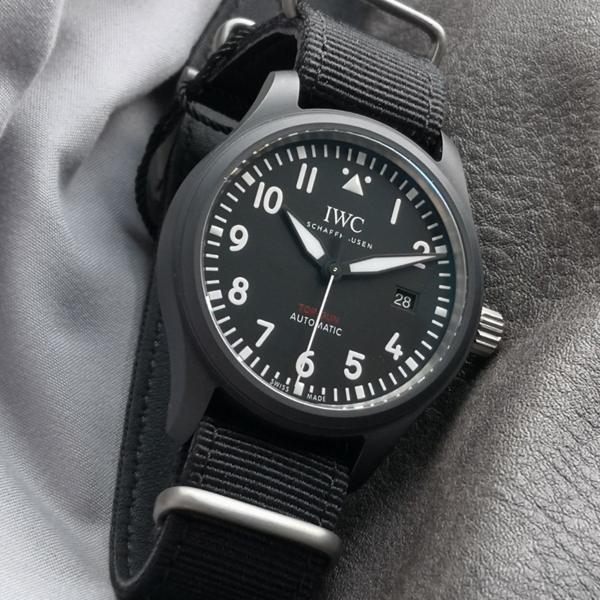 IWC Pilot's Watch TOP GUN Navy Air Combat Unit Automatic IW326901