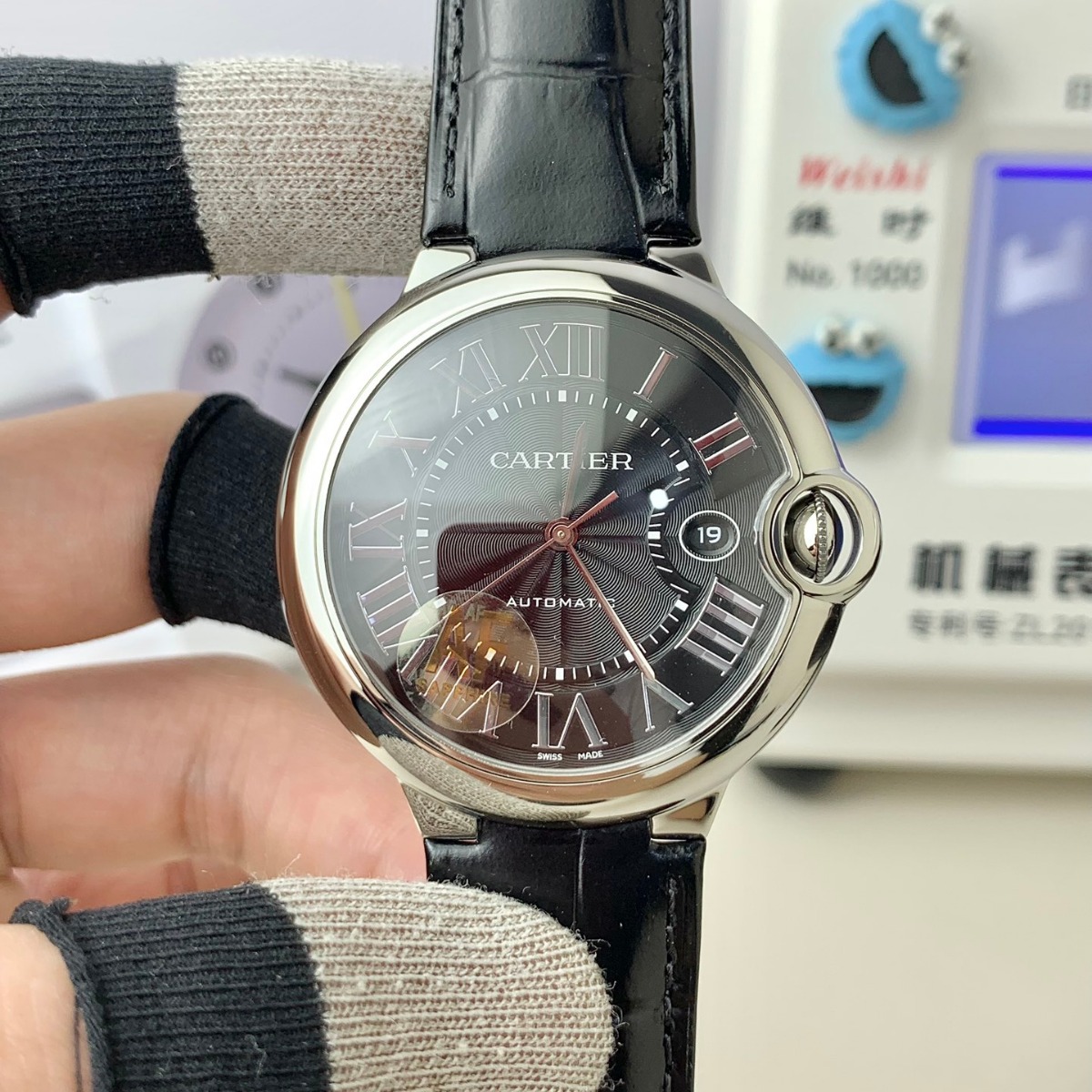 Cartier Ballon Bleu Series Black Dial