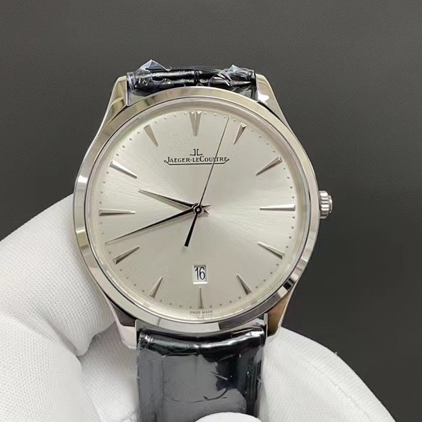 Jaeger-LeCoultre Master Control stainless steel three-hand watch