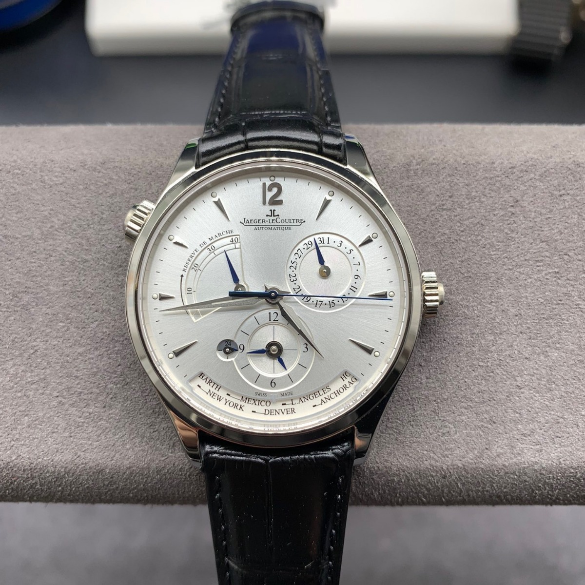 Jaeger-LeCoultre Master Series Geophysicist World Time Watch