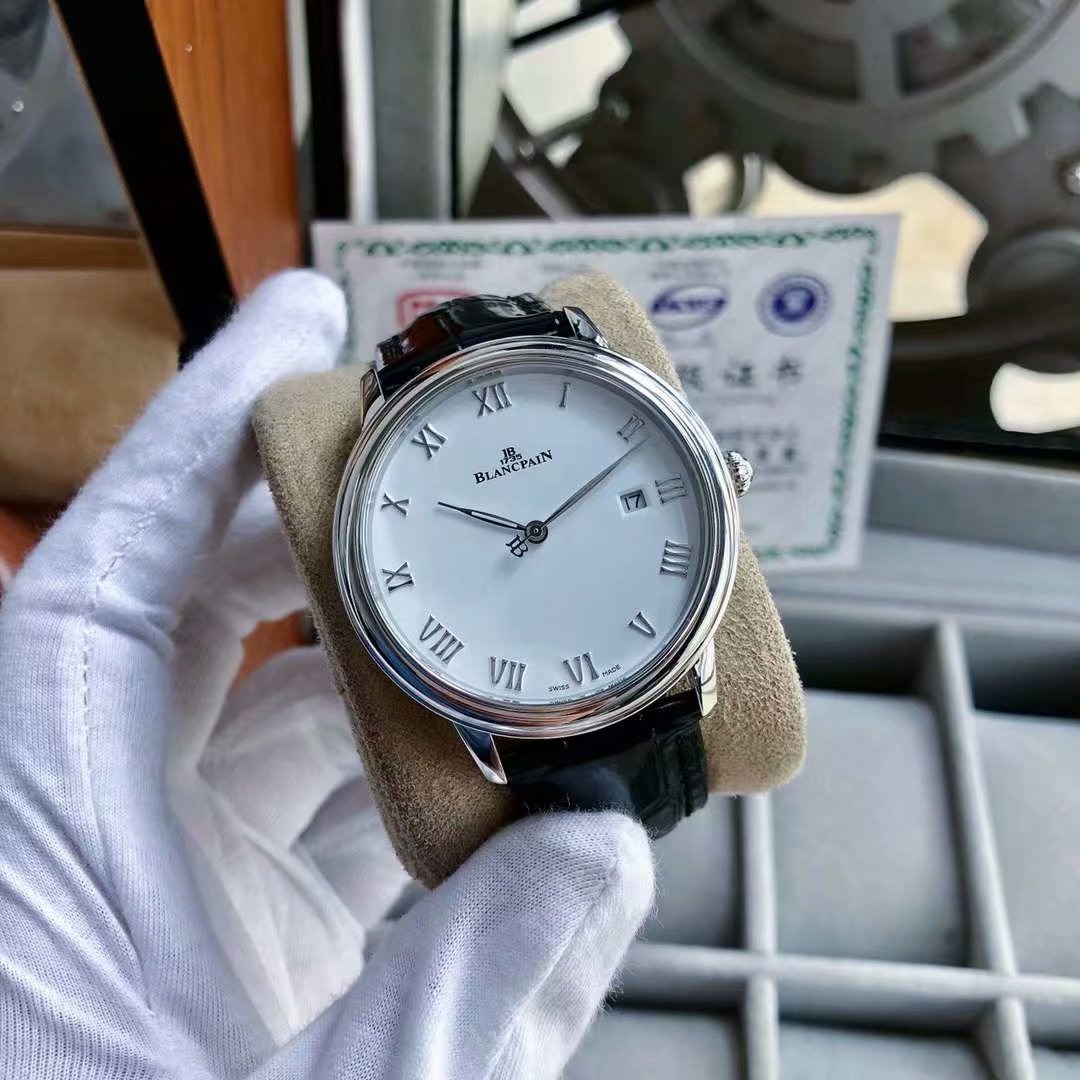 The Blancpain Villeret Three-Hand Calendar Watch